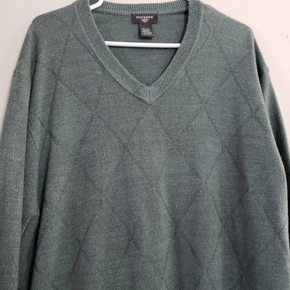 DOCKERS MEN'S PULL OVER CASUAL SWEATER SIZE XL - Picture 8 of 11